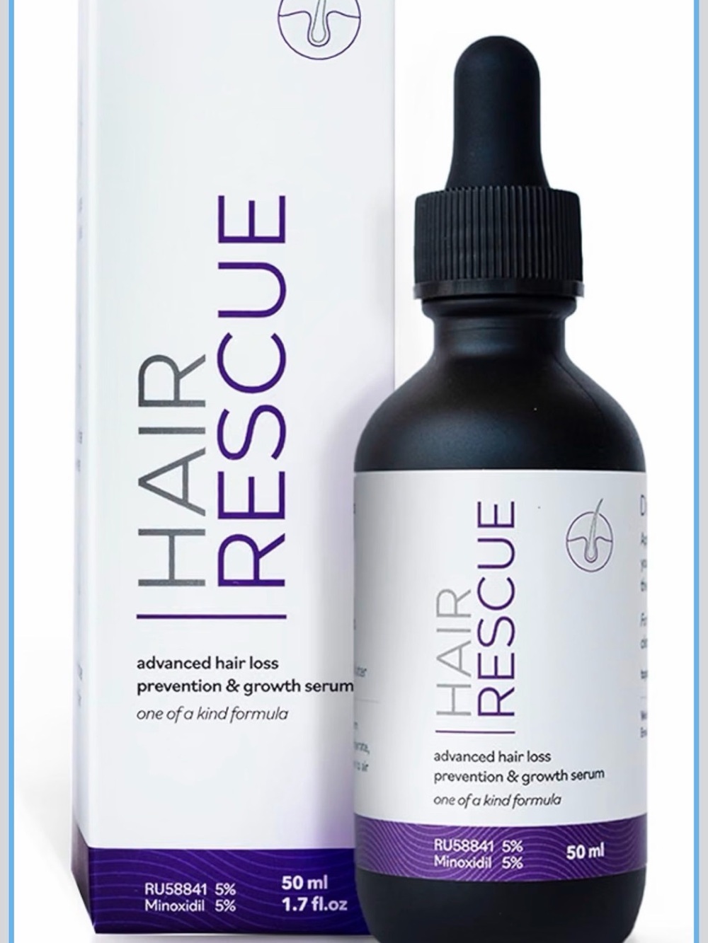 Hair Recue Advanced Hair Loss Prevention & Growth Serum — NWT